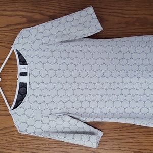 White Dress with Circles